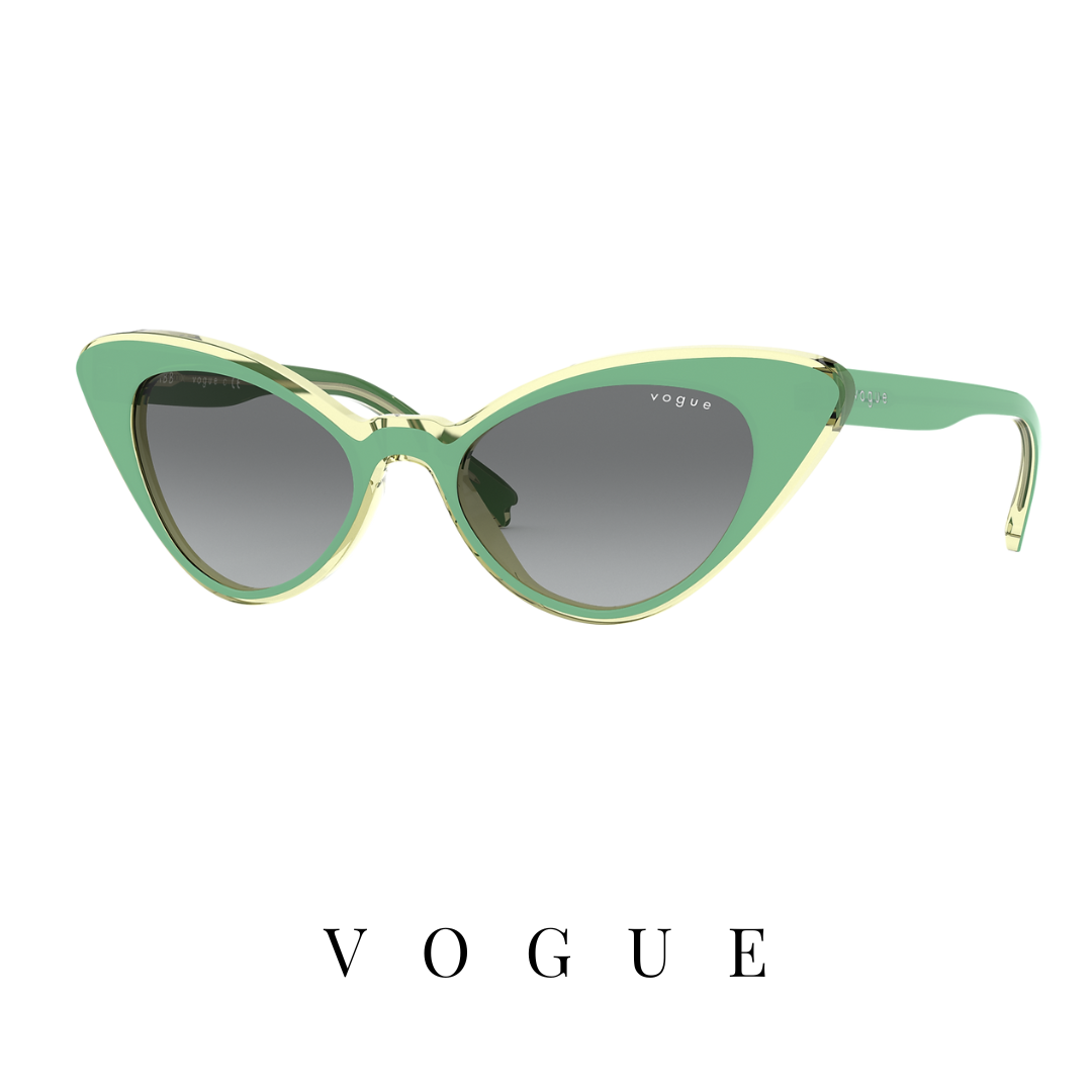 Vogue - Mini Cat-Eye - Green/Transparent