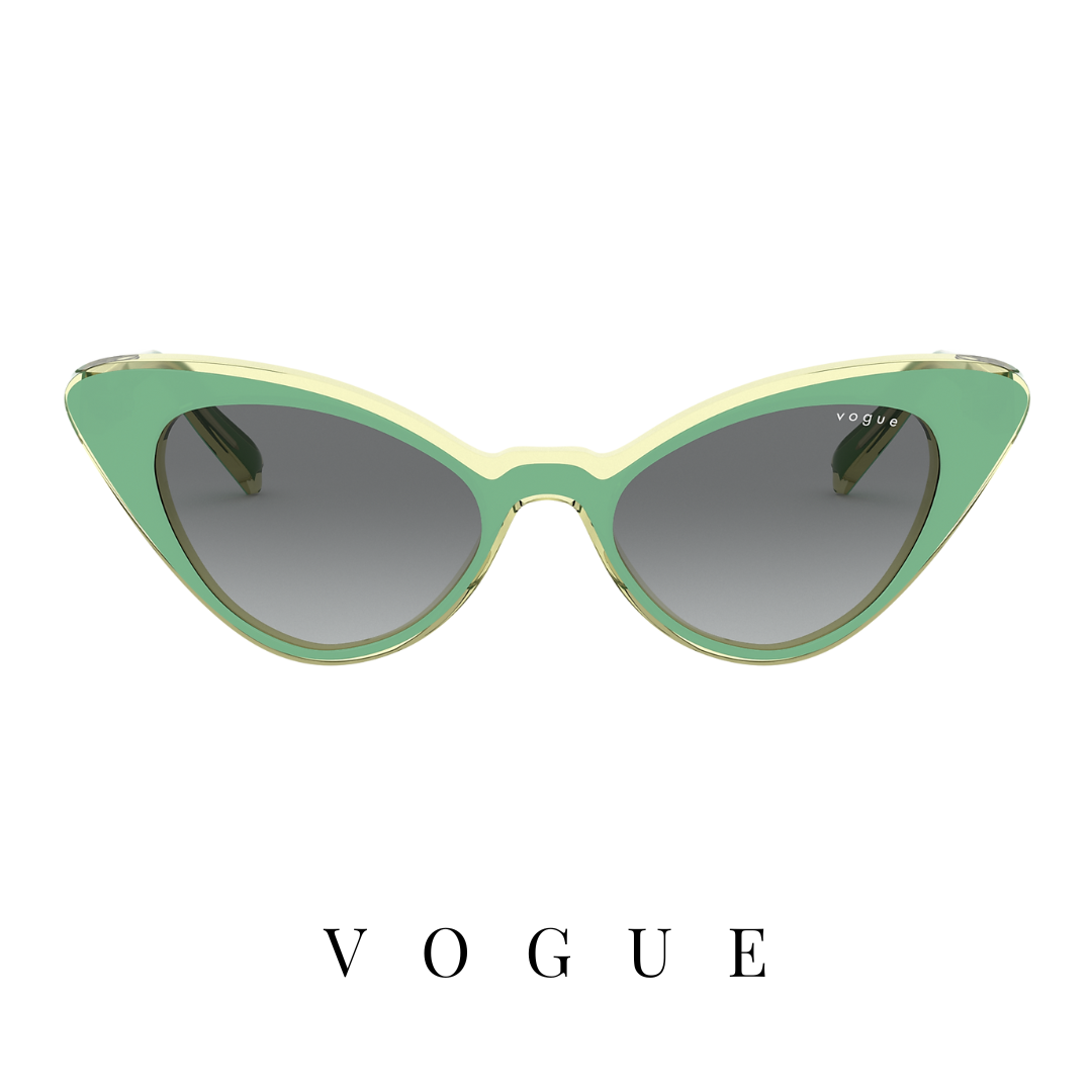 Vogue - Mini Cat-Eye - Green/Transparent