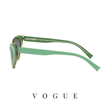 Vogue - Mini Cat-Eye - Green/Transparent