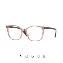 Vogue Eyewear - Square - Transparent Pink/Brown
