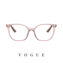 Vogue Eyewear - Square - Transparent Pink/Brown
