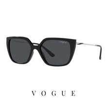 Vogue - Rectangle - Black/Silver
