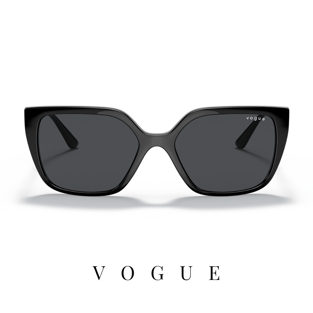 Vogue - Rectangle - Black/Silver