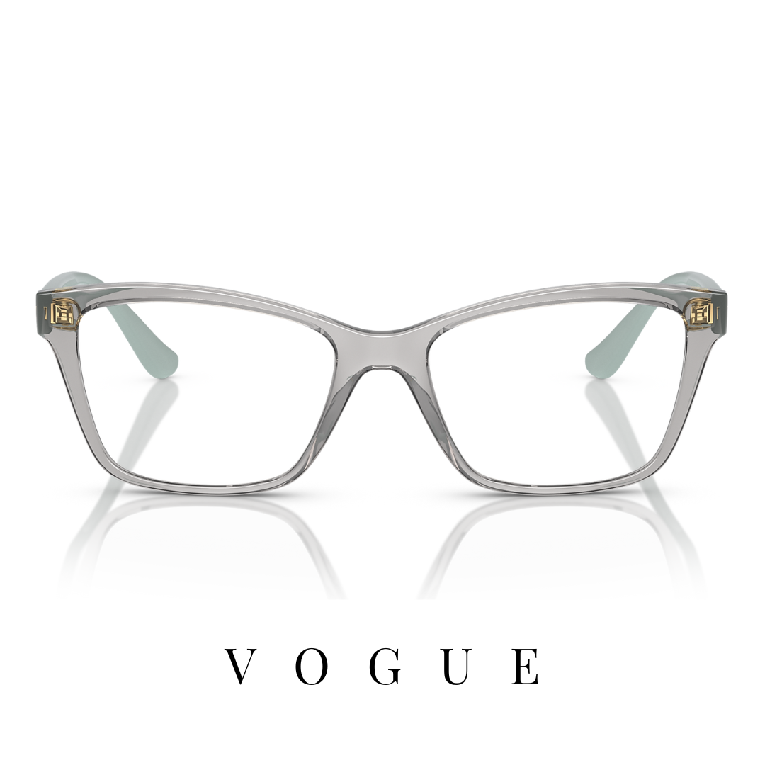 Vogue Eyewear - Cat-Eye - Transparent Grey/Mint