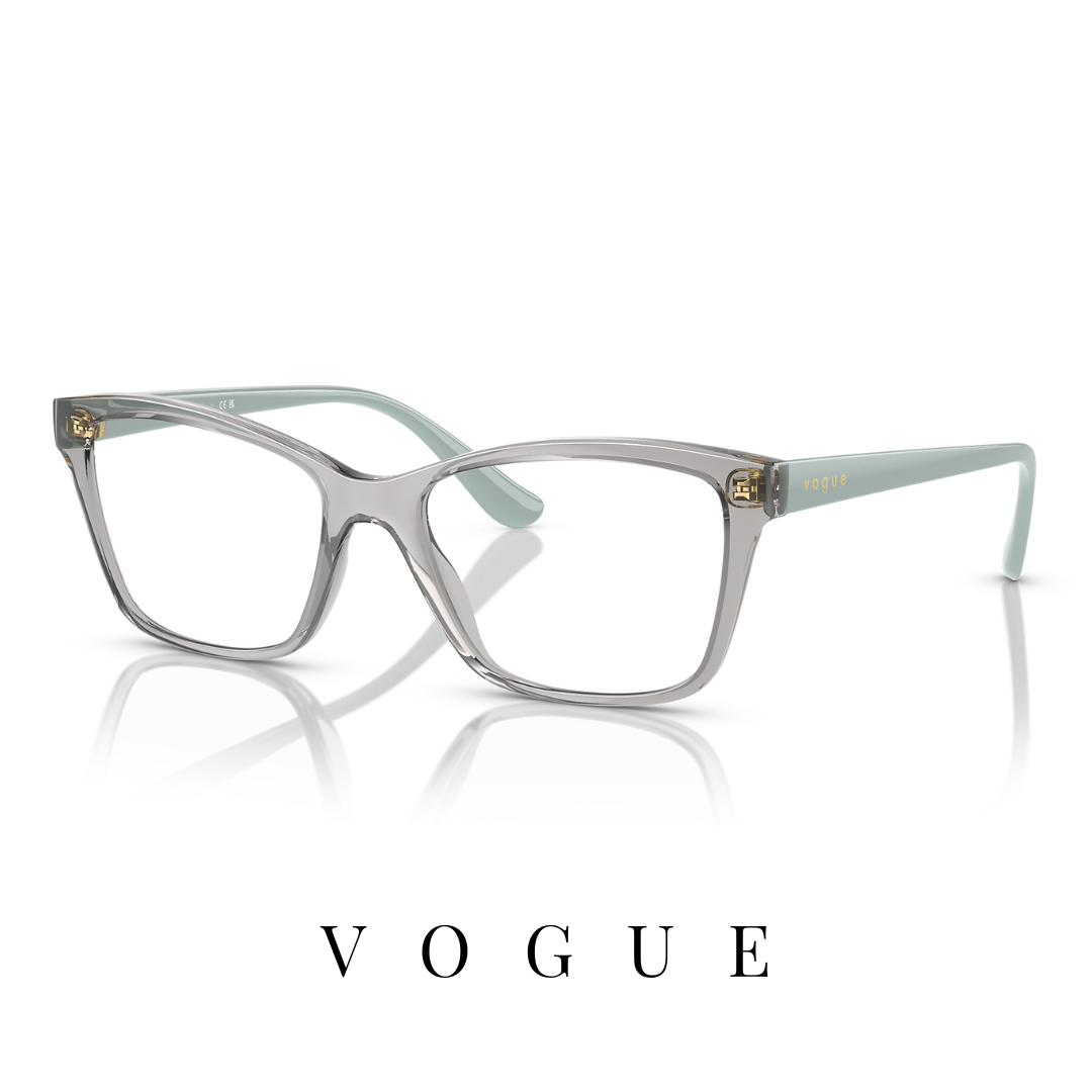 Vogue Eyewear - Cat-Eye - Transparent Grey/Mint