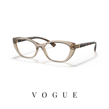 Vogue Eyewear - Mini Cat-Eye - Transparent Light Brown/Havana