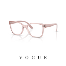 Vogue Eyewear - Oversized - Square - Transparent Pink/Pink