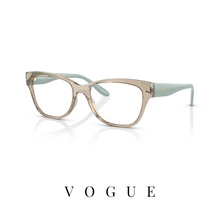 Vogue Eyewear - Cat-Eye - Transparent Caramel/Mint