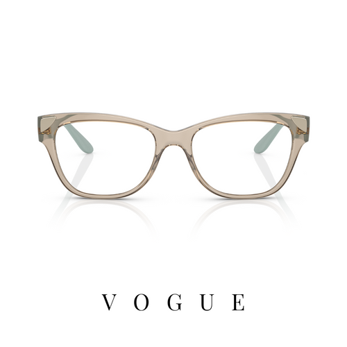 Vogue Eyewear - Cat-Eye - Transparent Caramel/Mint