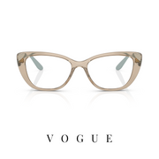 Vogue Eyewear - Mini Cat-Eye - Transparent Caramel/Mint