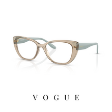Vogue Eyewear - Mini Cat-Eye - Transparent Caramel/Mint