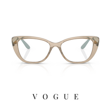 Vogue Eyewear - Mini Cat-Eye - Transparent Caramel/Mint