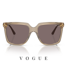 Vogue - Square - Transparent Light Brown/Brown