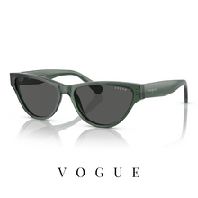 Vogue - Cat-Eye - Transparent Dark Green