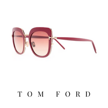 Tom Ford - 'Virginia' - Burgundy/Rose-Gold